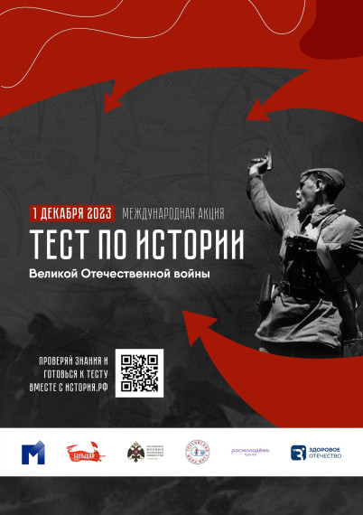 Тест по истории Великой Отечественной войны.